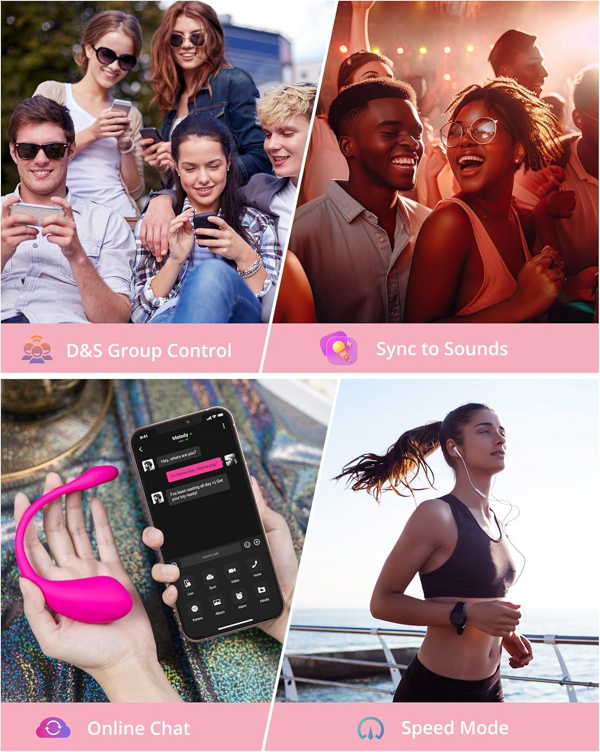 imageLOVENSE Lush 2 App Remote Controlled Vibrator G Spot Couples Vibrator Bluetooth Adult Sex Toys amp Games Vibrating Egg Powerful Vibrations for Women Couples Discreet Pleasure Waterproof
