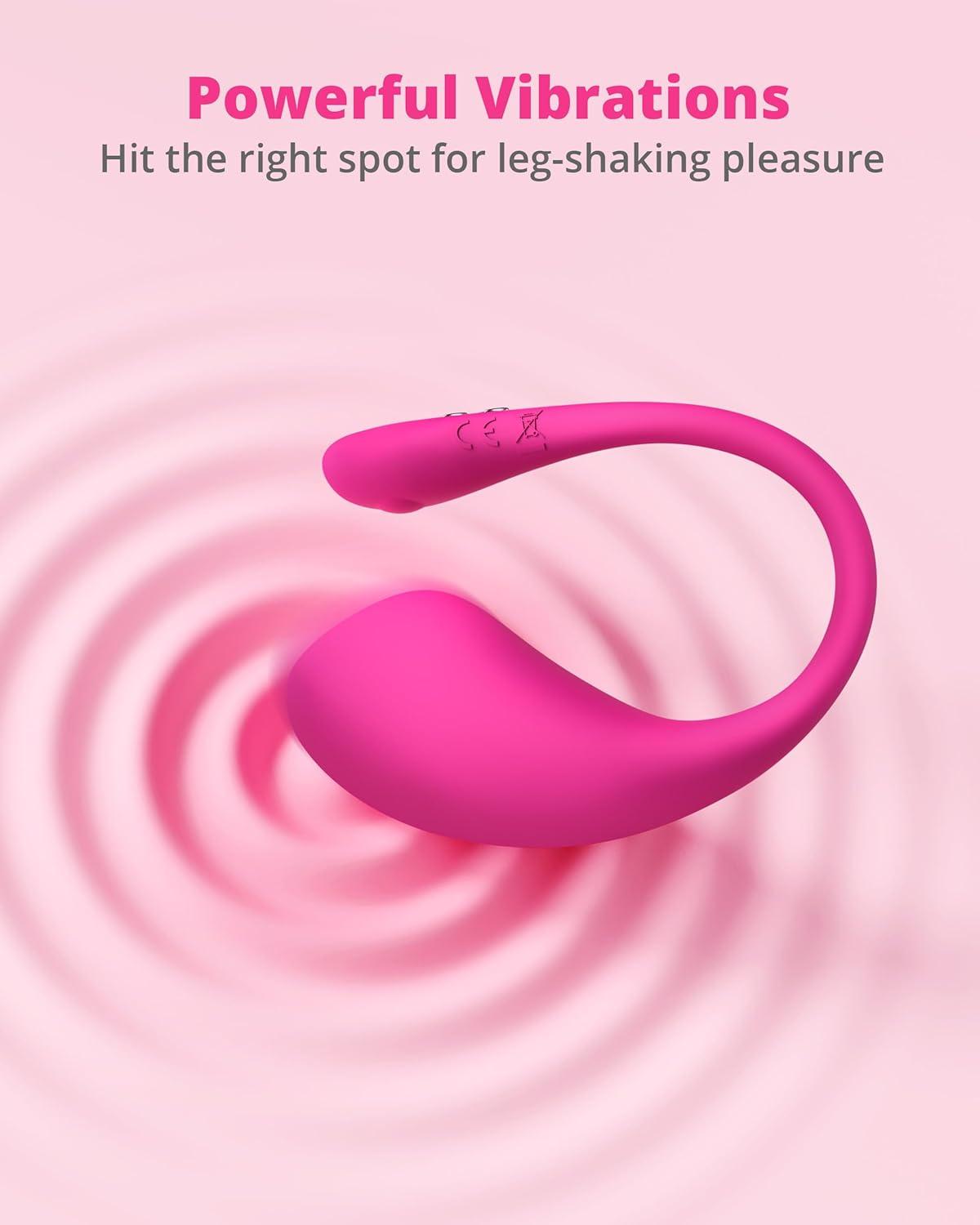 imageLOVENSE Lush 3 Bullet VibratorLOVENSE Gemini Vibrating Nipple Clamps Sex Toys Long Distance Vibrator for Women Men Couples Play