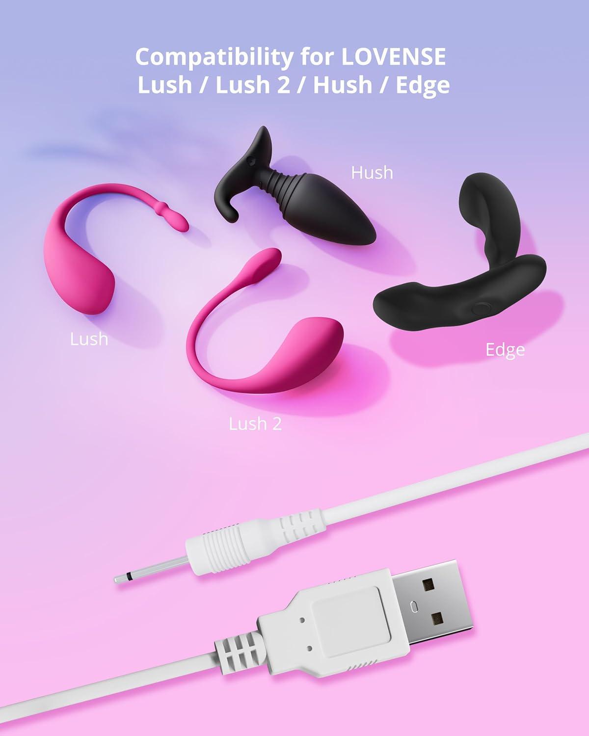 imageLOVENSE Pin Cable for Charging for Toy LushLush 2 HushEdge