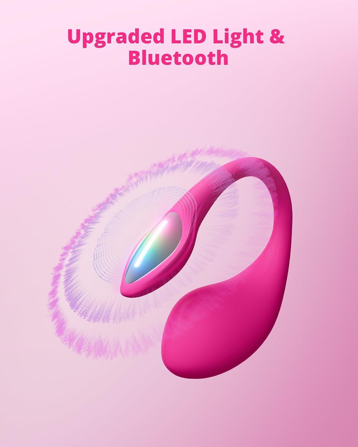 imageLOVENSE Wearable Lush 40 Gspot Bullet Vibrator Bluetooth Remote Control Sex Toys for Women Female Couples Pleasure Tools