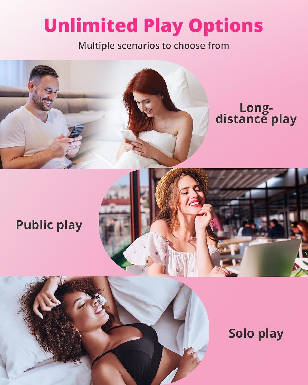 imageLOVENSE Ferri Vibrating Panties Magnetic Mini Wearable Clit Vibrator with Remote Control Long Distance for Female Couple Sex Toy amp Games Clitoral Stimulator Massager Discreet IPX7 Waterproof