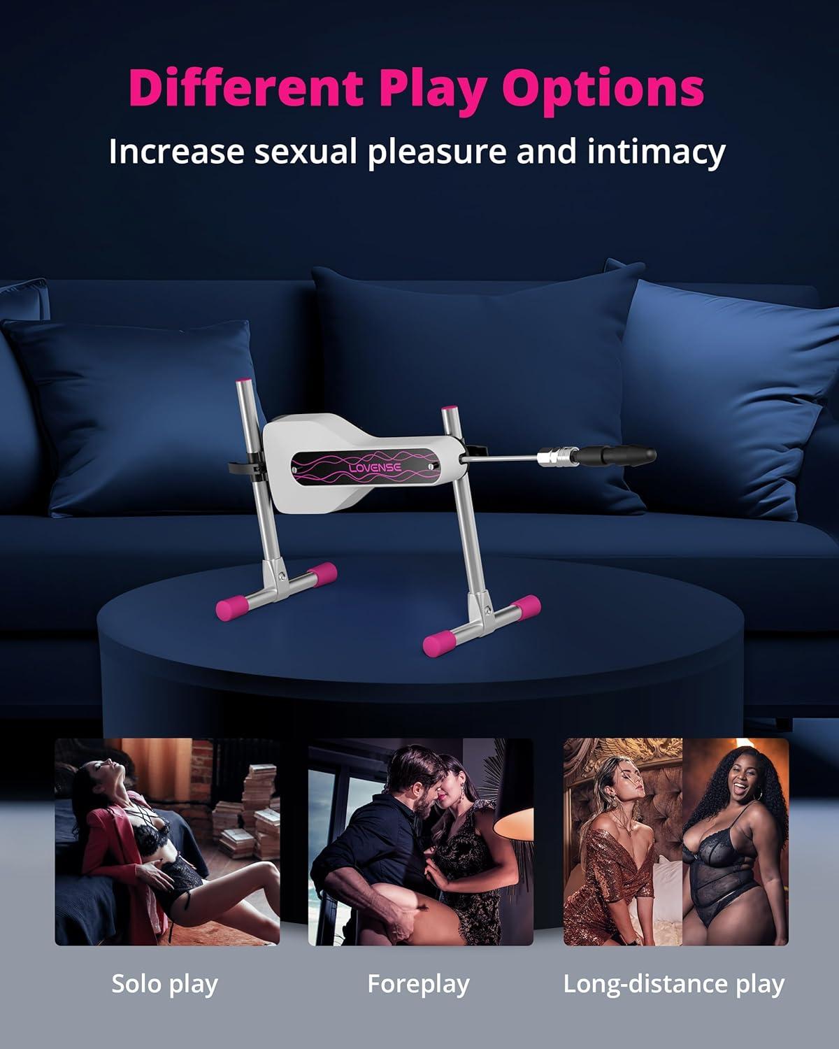 imageLOVENSE Mini Sex Machine Sex Toys Machines amp Devices with Remote Control Thrusting Machine for Women for G Spot Anal Stimulation Adult Toys with Dildo Discreet Packaging