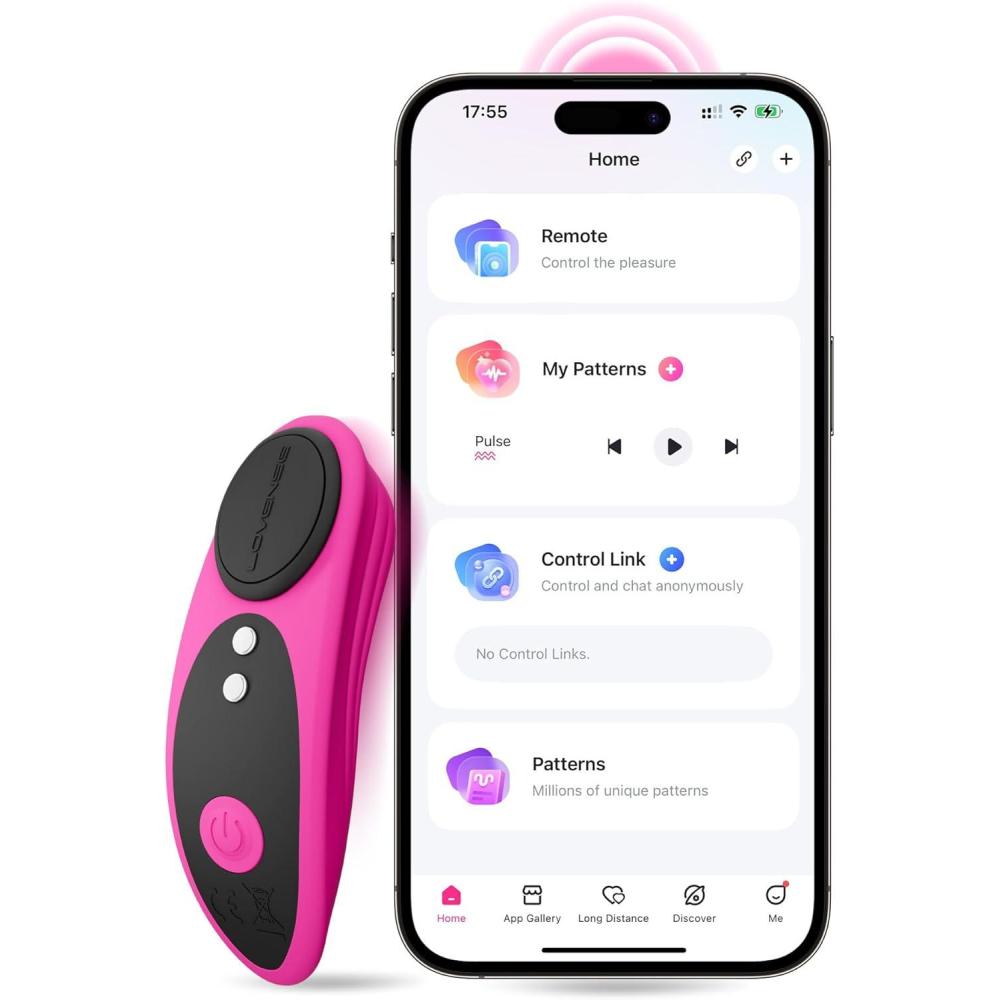 imageLOVENSE Ferri Vibrating Panties Magnetic Mini Wearable Clit Vibrator with Remote Control Long Distance for Female Couple Sex Toy amp Games Clitoral Stimulator Massager Discreet IPX7 Waterproof