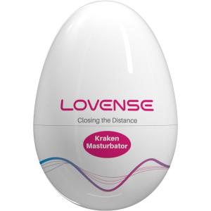 LOVENSE Kraken Male Masturbator Egg, Disposable Pocket Pussy Masturbators Sleeve, Portable Blowjob Adult Male Sex Toys for Men Masturbation,1 Count