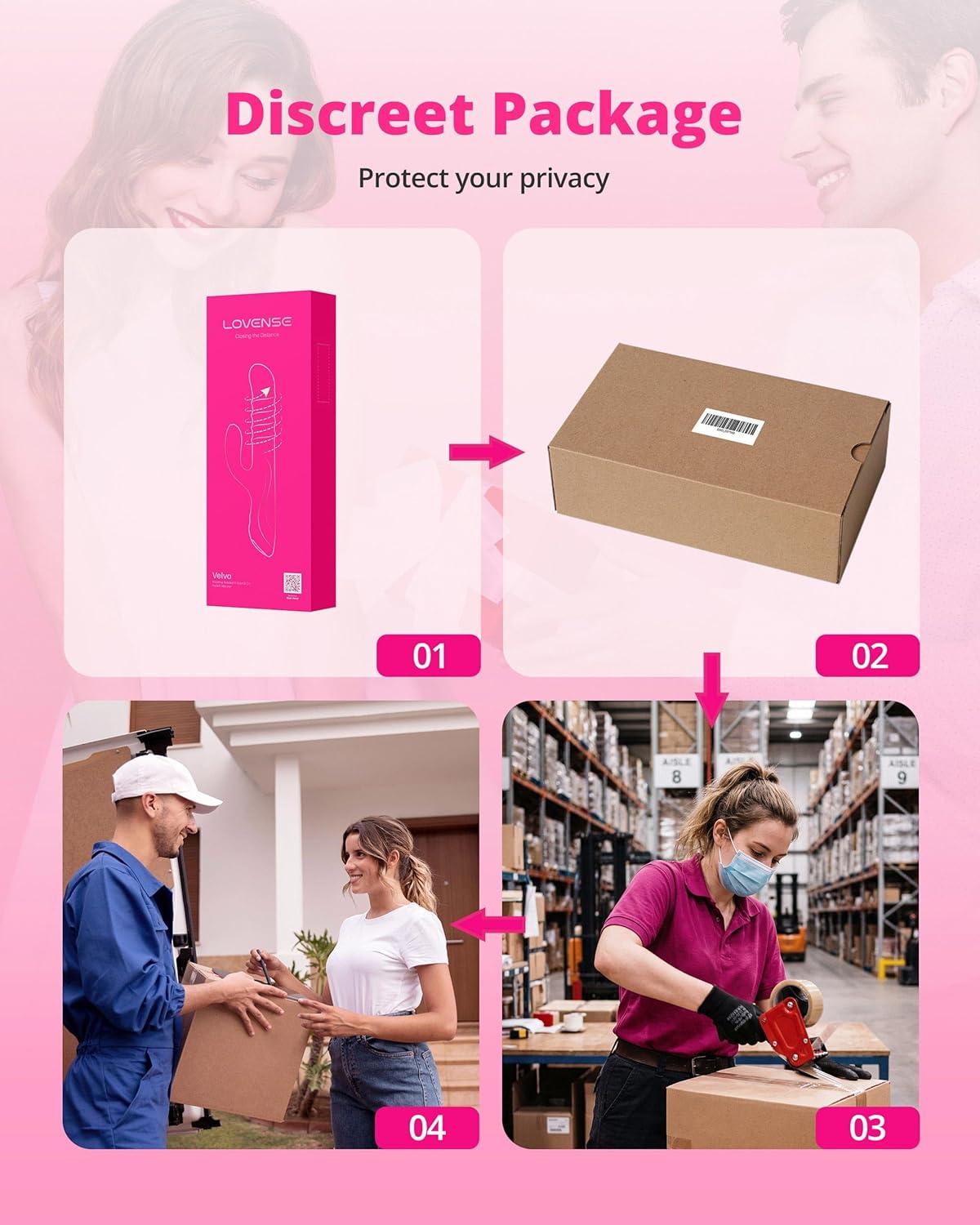 imageLovense Velvo Rabbit Vibrator with Rotating Beads Powerful GSpot amp Clit Vibrator Adult Toys for Women App Remote Control Long Distance Couple Vibrating Dildos Waterproof Rechargeable Sex Toys