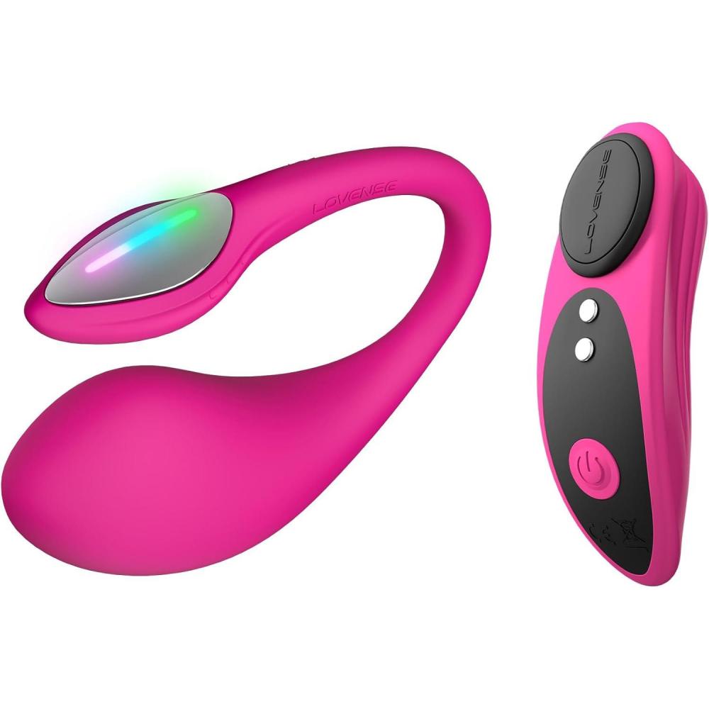 imageLOVENSE Lush 4 Remote Control Wearable Gspot Egg Vibrator for WomenLOVENSE Ferri Wearable Magnetic Panty Vibrator with Remote Control Long Distance Play for Women Pleasure