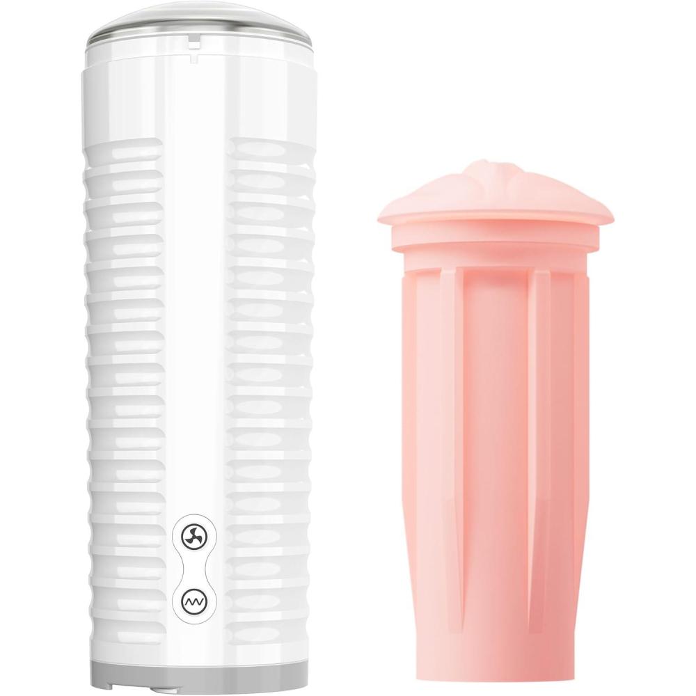 imageLOVENSE Max 2 Automatic Male Masturbator Sex Toy for Men with 360 Degree Contraction LOVENSE Pocket Sleeves Electric Masturbator Cup Stroker Accessories 3D Natural Color
