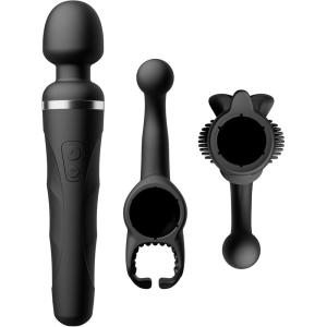 LOVENSE Domi 2 Wand Massager Vibrator for Adults+ Domi 2 Wand Massager Attachment for Men + Domi 2 Massage Wand Accessories for Women Gift Kit for Couples Pleasure