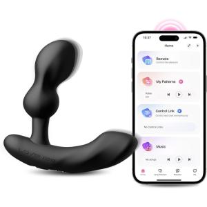 LOVENSE Edge 2 Prostate Massager Vibrating Butt Plug, Adjustable Anal Vibrator with Remote Control Adult Sex Toys & Games for Men Beginner Advanced Player, Powerful Vibration, Waterproof