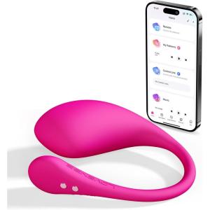 LOVENSE Lush 3 Remote Bullet Vibrator Womens Sex Toys, Wearable G Spot Vibrator with Remote Adult Sex Toys for Female Couples, Bluetooth Long Distance Vibrating Dildo with Unlimited Vibration Modes