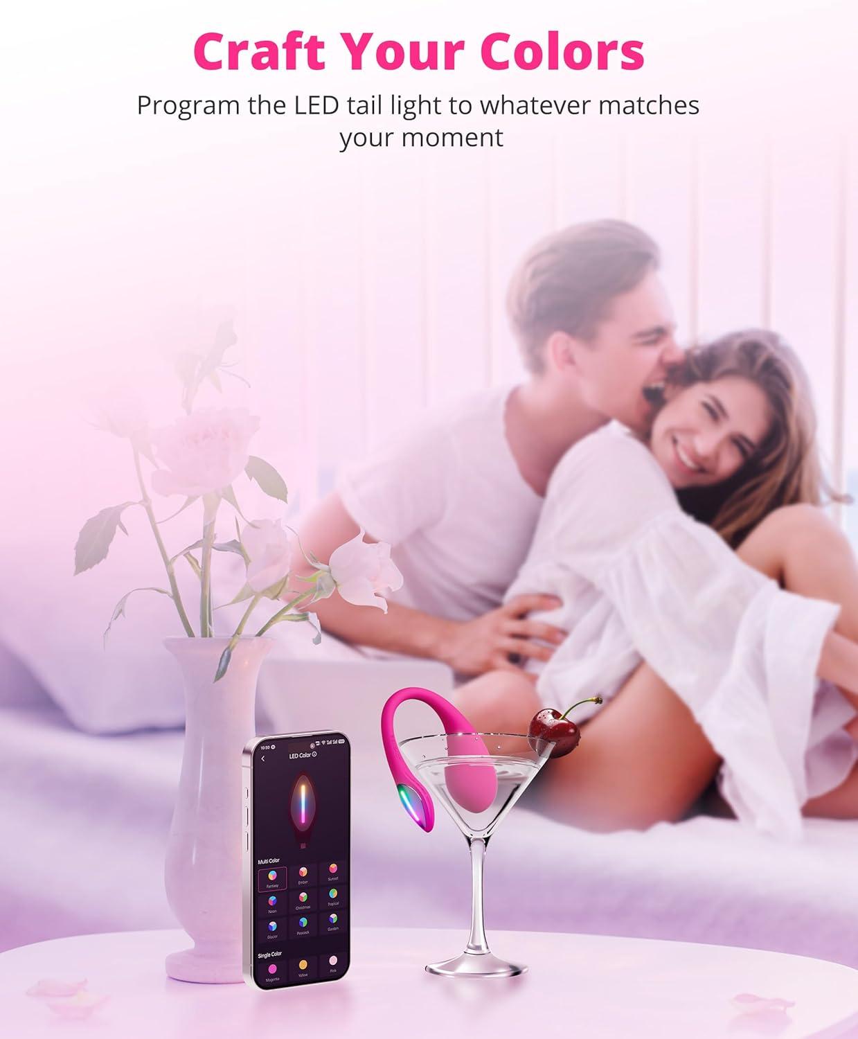 imageLOVENSE Lush Mini Discreet G Spot Vibrator Mini Powerful Remote Control Couples Sex Toys for Her 10000 Vibrations Modes Wearable Egg Vibrators for Beginner Waterproof Quiet Portable for Travel