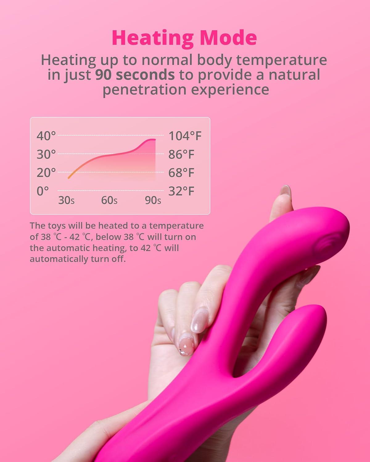 imageLOVENSE Osci 3 Rabbit Sex Toy Vibrator with APP ControlGspot Vibrator amp Oscillation Massager with Dual Motor for Clitoral StimulatorAdult Toys for Women Couple with Wireless Remote Control Vibrator