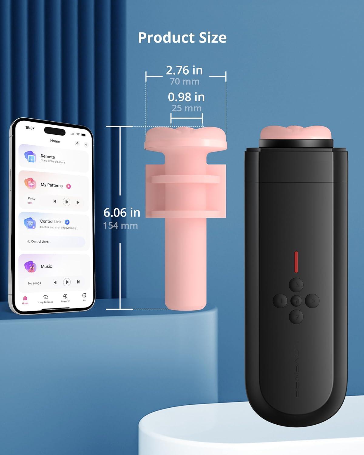 imageLOVENSE Solace Male Masturbator Accessories Pocket Pussy Electric Masturbator Cup Accessories Natural Color