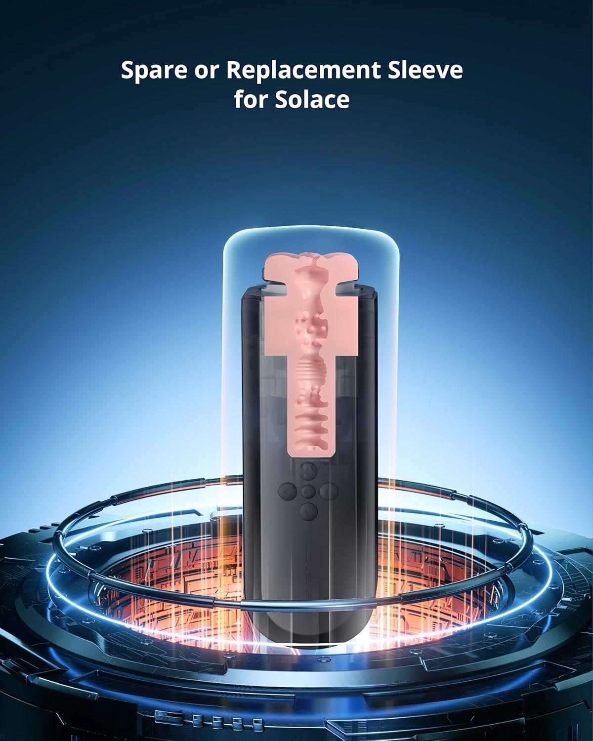 imageLOVENSE Solace Male Masturbator Accessories Pocket Pussy Electric Masturbator Cup Accessories Natural Color