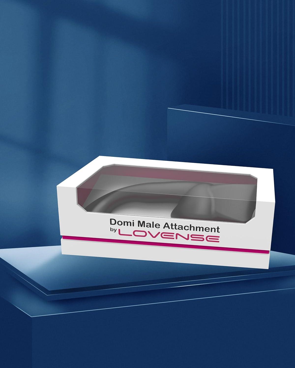 imageLOVENSE Domi 2 Prostate Massager Attachment for Men Anal Vibrator for with APP Remote Control Toy Prostate Stimulator Toy for Sex Male Attachment for Domi 2 Vibrator Wands