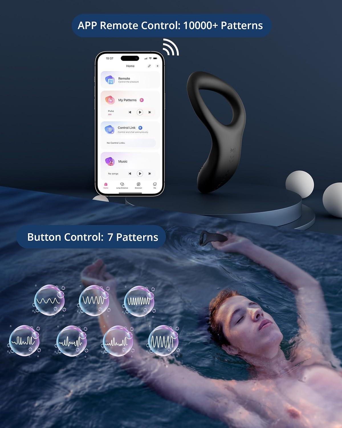 imageLOVENSE Gush 2 Automatic Male Masturbator Stroker Vibrating amp Oscillating Adult Sex Toys amp Games LOVENSE Diamo Vibrating Penis Ring Prostate Massager Cock Ring for Men