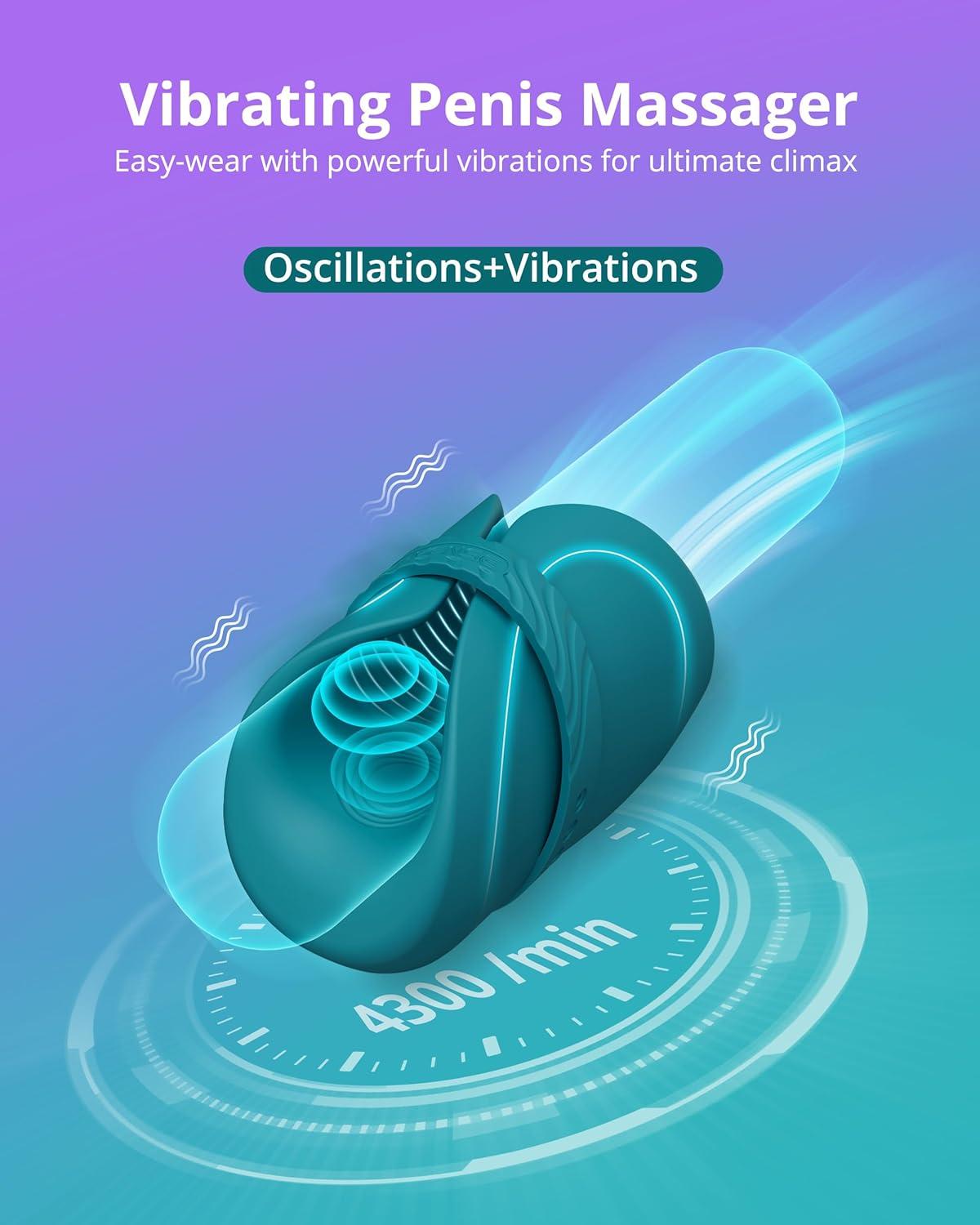 imageLOVENSE Gush 2 Automatic Male Masturbator Stroker Vibrating amp Oscillating Penis Massager Cock RingLOVENSE Edge 2 Prostate Massager Male Vibrator Sex Toys