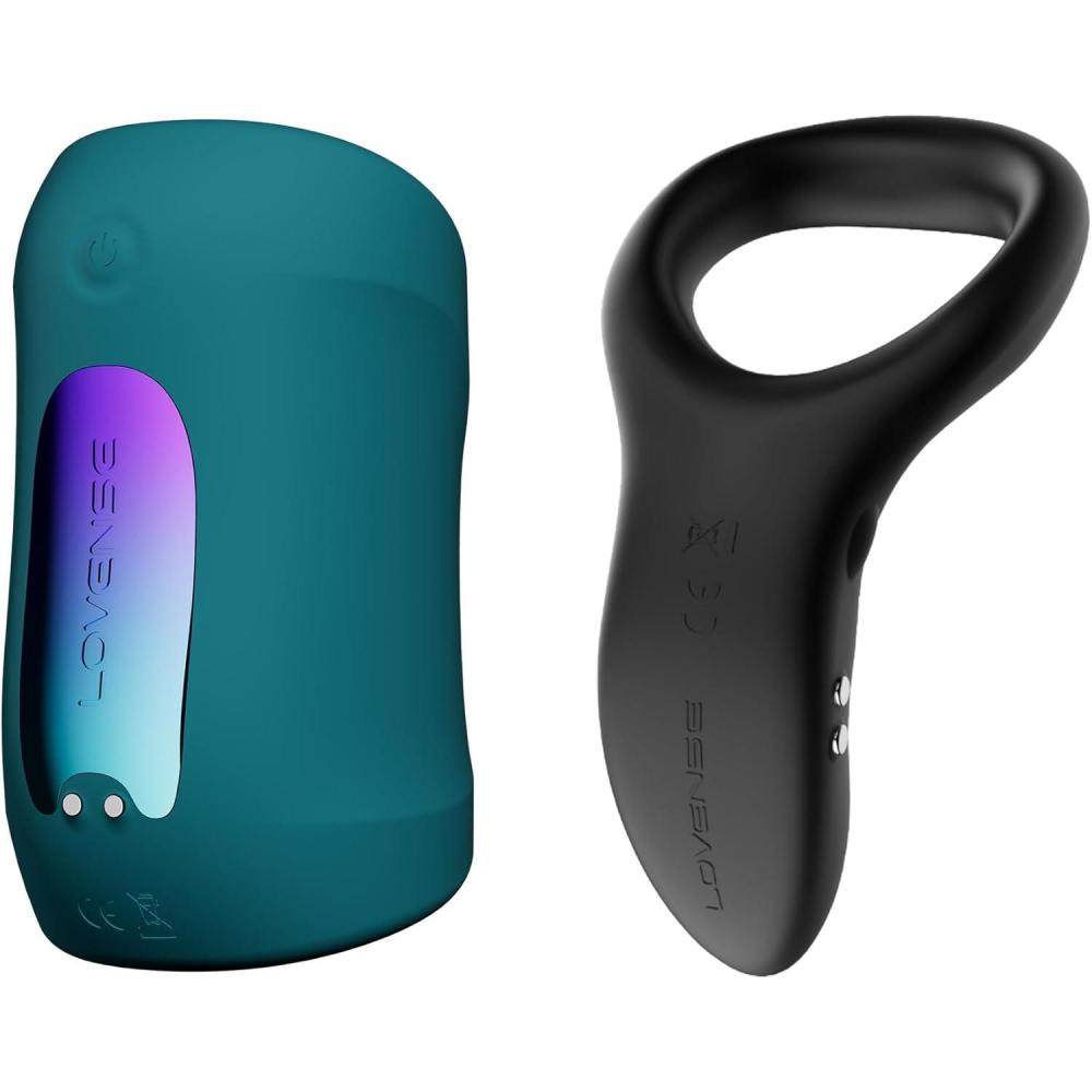 imageLOVENSE Gush 2 Automatic Male Masturbator Stroker Vibrating amp Oscillating Adult Sex Toys amp Games LOVENSE Diamo Vibrating Penis Ring Prostate Massager Cock Ring for Men