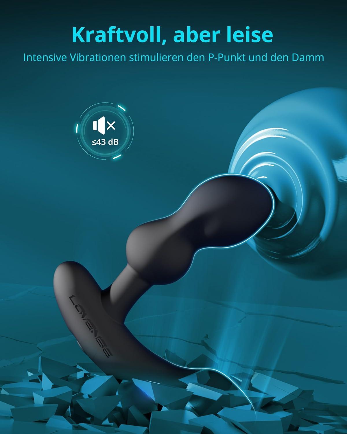 imageLOVENSE Edge 2 Prostate Massager Vibrator Sex Toys for Men LOVENSE Gemini Vibrating Nipple Clamps Adjustable Nipple Stimulator for Women Men Couple Play