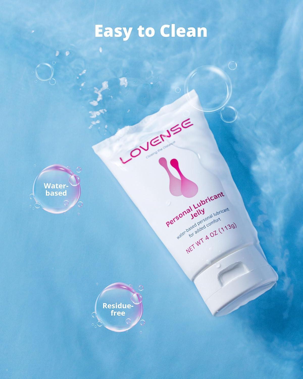 imageLOVENSE Edge 2 Prostate Massager Vibrator Sex Toys for Men LOVENSE Personal Lubricant Privacy WaterBased lube NonSticky Lubrication for Men Women and Couples