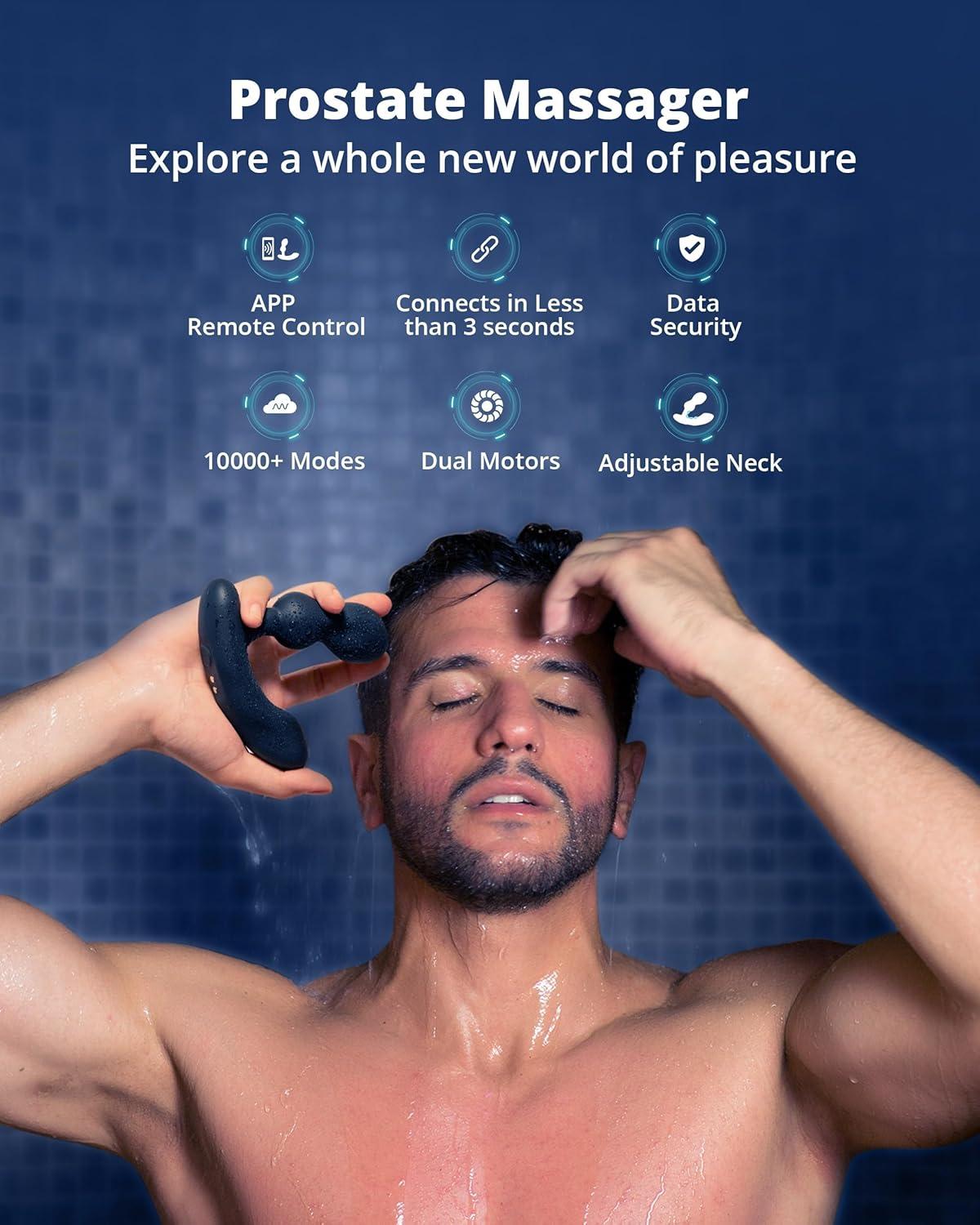 imageLOVENSE Edge 2 Prostate Massager Vibrator Sex Toys for Men LOVENSE Personal Lubricant Privacy WaterBased lube NonSticky Lubrication for Men Women and Couples