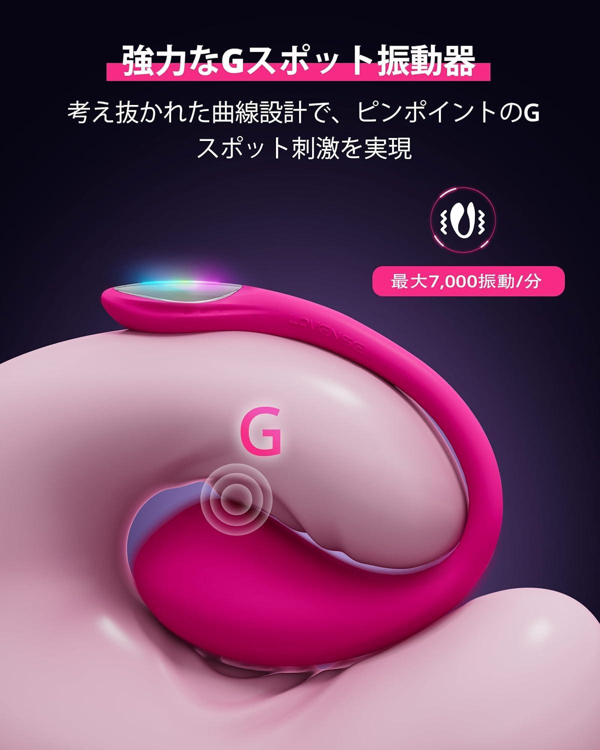 imageLOVENSE Lush 4 Wearable Gspot Vibrator Adult Sex Toys amp Games with LED Light LOVENSE Nora Rabbit Vibrator with Dual Motor Clitoral Stimulator Dildo Massager for Couple Play