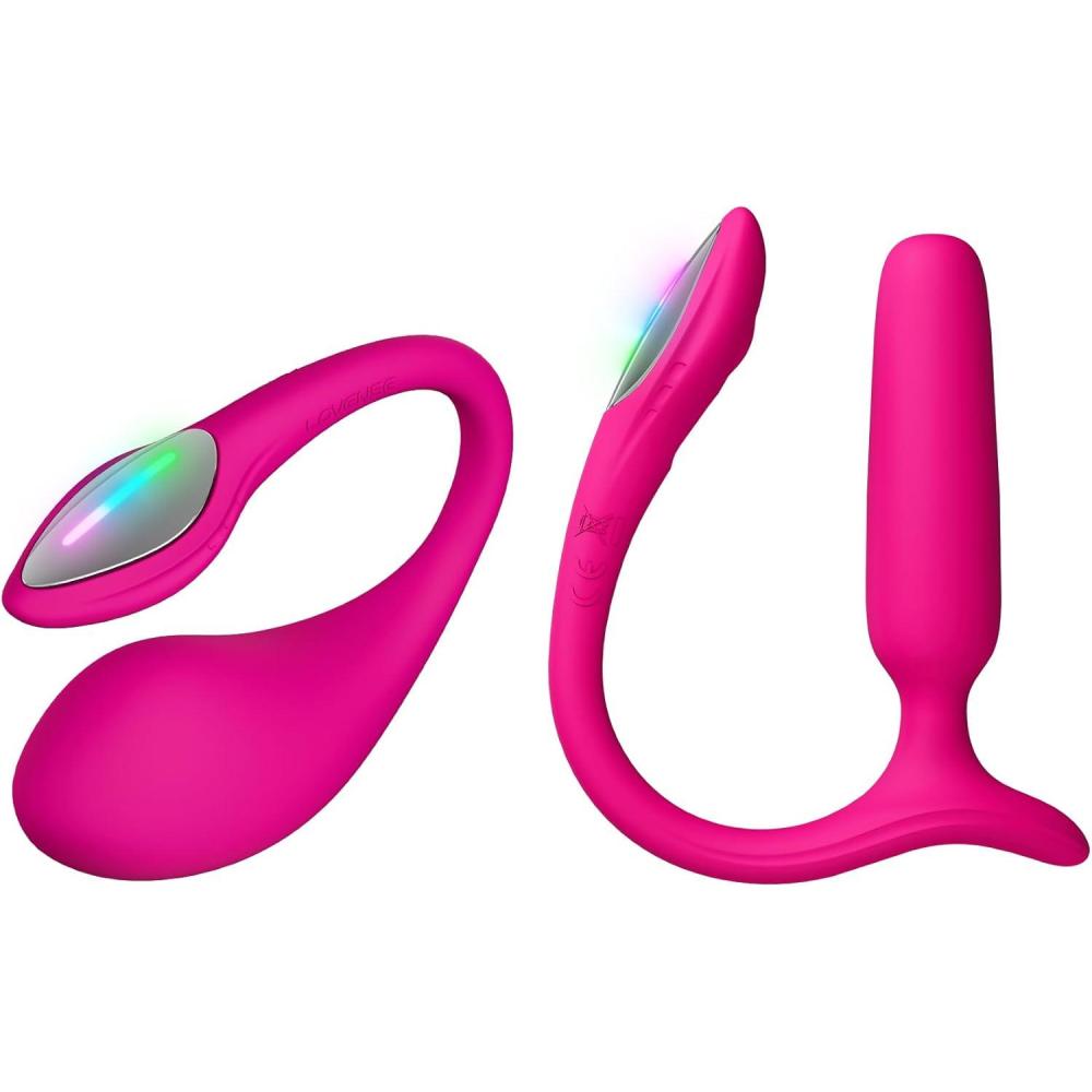 imageLOVENSE Lush 4 Wearable G Spot Egg Vibrator Adult Sex Toys amp Games for WomenLOVENSE Lush Anal Vibrating Butt Plug Sex Toys with LED Light BeginnersFriendly